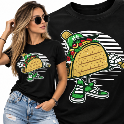 KOSZULKA DAMSKA ANIMOWANA  TACO